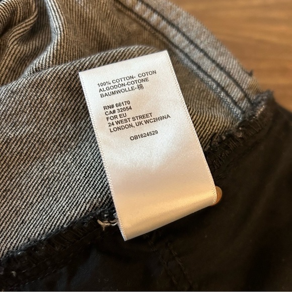 Urban Outfitters BDG Black Cotton Cropped Taper 29 - Picture 6 of 10